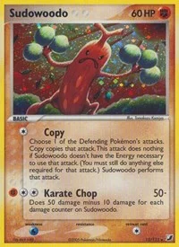 Sudowoodo | 15/115 | Holofoil | Unseen Forces