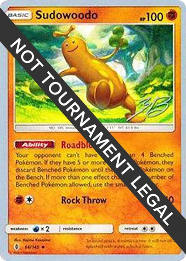 Sudowoodo 2017 (Zachary Bokhari) 66/145 Normal World Championship Decks