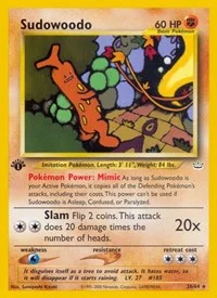 Sudowoodo | 26/64 | Unlimited | Neo Revelation