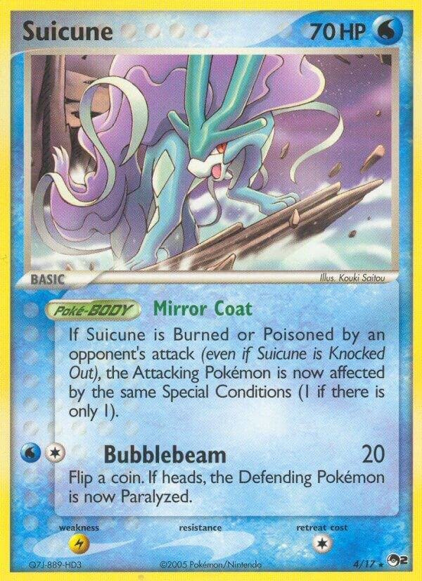 Suicune 004/017 Normal POP Series 2 Suicune 004/017 Normal POP Series 2
