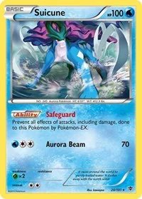 Suicune | 20/101 | Reverse Holofoil | Plasma Blast