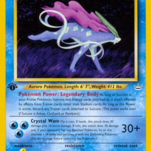 Suicune (27) 27/64 1st Edition Neo Revelation
