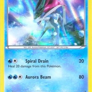 Suicune (30 Holo) 30/30 Holofoil XY Trainer Kit: Pikachu Libre & Suicune