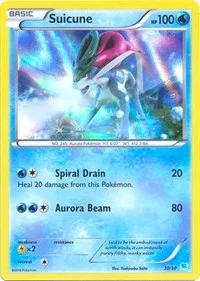 Suicune (30 | Holo) | 30/30 | Holofoil | XY Trainer Kit: Pikachu Libre & Suicune