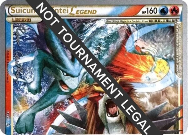 Suicune & Entei LEGEND (94) 2011 (Ross Cawthon) 94/95 Normal World Championship Decks