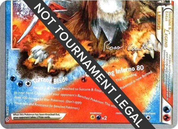 Suicune & Entei Legend LEGEND (95) 2011 (Ross Cawthon) 95/95 Normal World Championship Decks