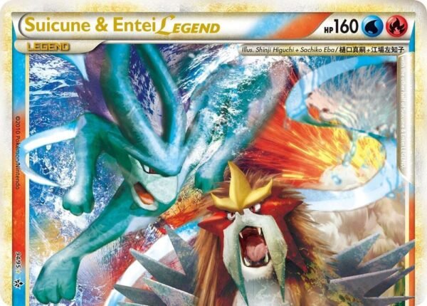 Suicune & Entei Legend (Top) 94/95 Holofoil Unleashed Suicune & Entei Legend (Top) 94/95 Holofoil Unleashed