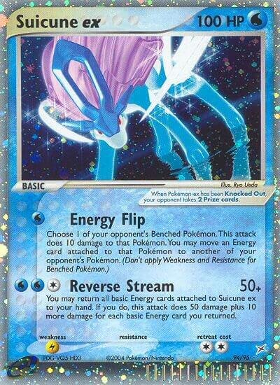 Suicune ex 94/95 Holofoil Team Magma vs Team Aqua Suicune ex 94/95 Holofoil Team Magma vs Team Aqua