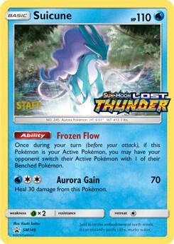 Suicune SM149 (Prerelease) [Staff] Holofoil SM Promos