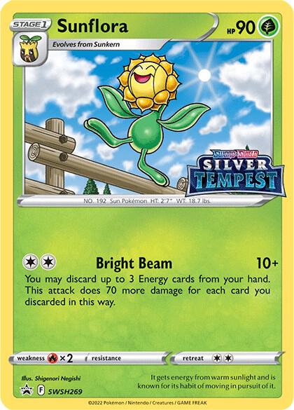 Sunflora SWSH269 (Prerelease) Holofoil SWSH: Sword & Shield Promo Cards