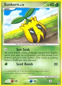 Sunkern | 114/132 | Reverse Holofoil | Secret Wonders