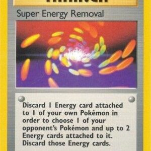 Super Energy Removal 079/102 Normal Base Set Super Energy Removal 079/102 Normal Base Set