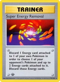 Super Energy Removal | 079/102 | 1st Edition | Base Set (Shadowless)