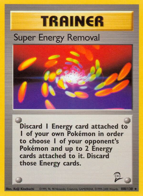 Super Energy Removal 108/130 Normal Base Set 2