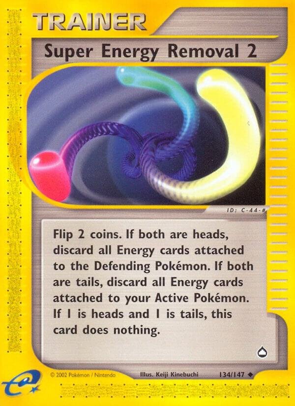 Super Energy Removal 2 134/147 Normal Aquapolis