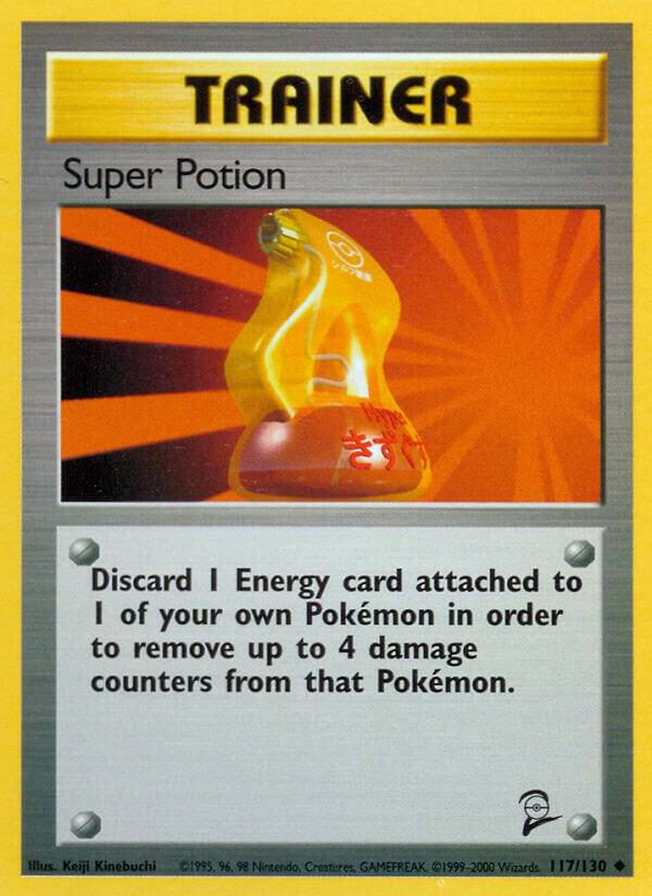 Super Potion 117/130 Normal Base Set 2
