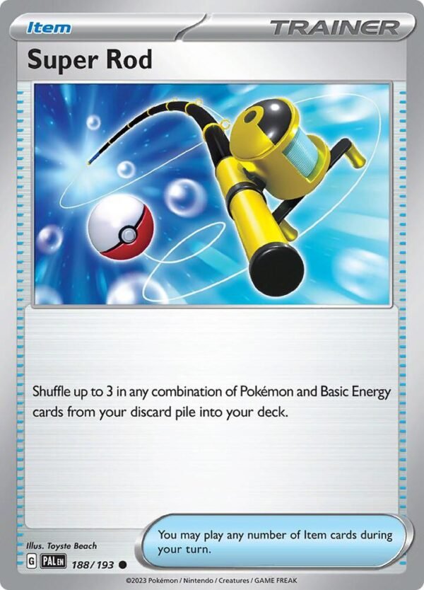 Super Rod 188/193 Normal SV02: Paldea Evolved