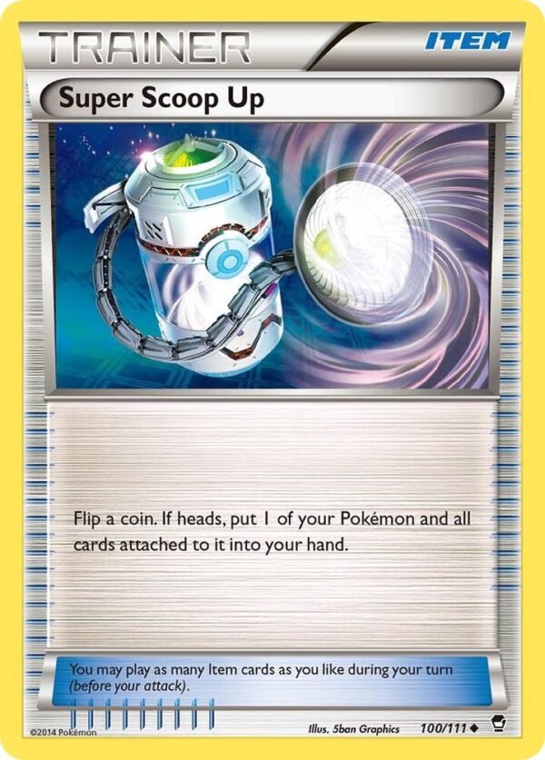 Super Scoop Up 100/111 Reverse Holofoil XY – Furious Fists