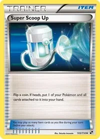 Super Scoop Up | 103/114 | Reverse Holofoil | Black and White