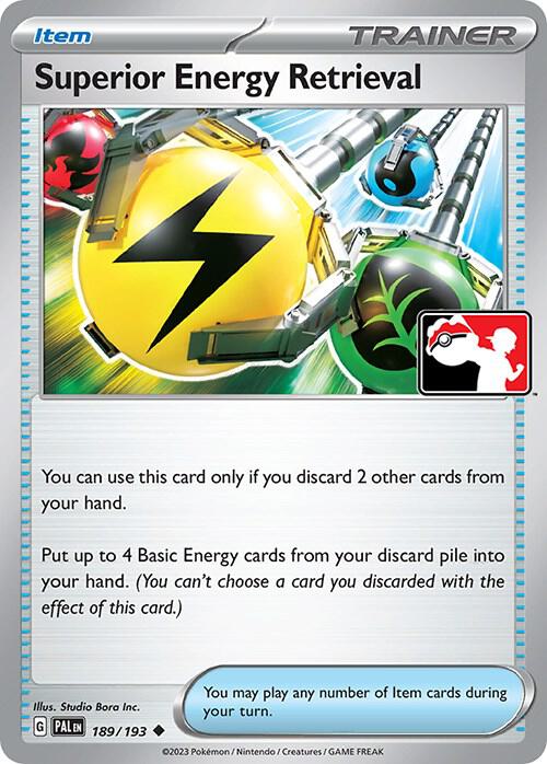 Superior Energy Retrieval 189/193 Normal Prize Pack Series Cards Superior Energy Retrieval 189/193 Normal Prize Pack Series Cards
