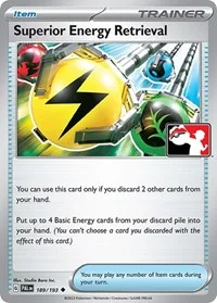 Superior Energy Retrieval | 189/193 | Normal | Prize Pack Series Cards Superior Energy Retrieval | 189/193 | Normal | Prize Pack Series Cards