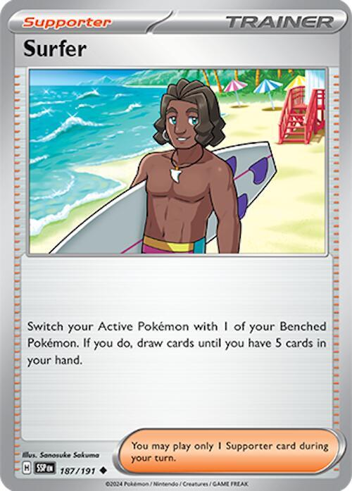 Surfer 187/191 Normal SV08: Surging Sparks