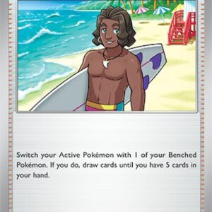 Surfer 187/191 Reverse Holofoil SV08: Surging Sparks