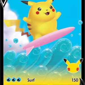 Surfing Pikachu V 008/025 Holofoil Celebrations