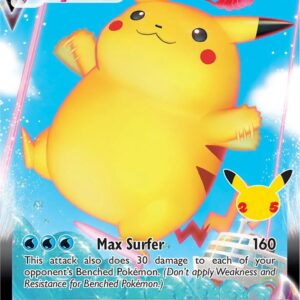 Surfing Pikachu VMAX 009/025 Holofoil Celebrations