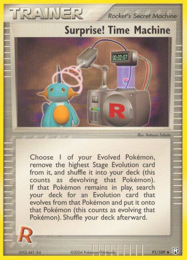 Surprise! Time Machine 91/109 Normal Team Rocket Returns