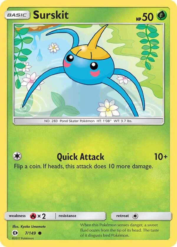 Surskit 7/149 Normal SM Base Set