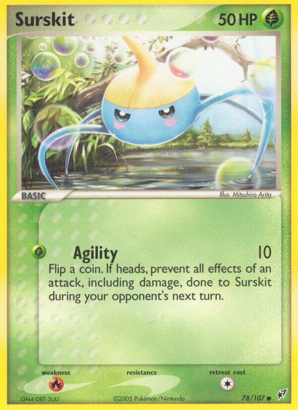 Surskit 78/107 Reverse Holofoil Deoxys
