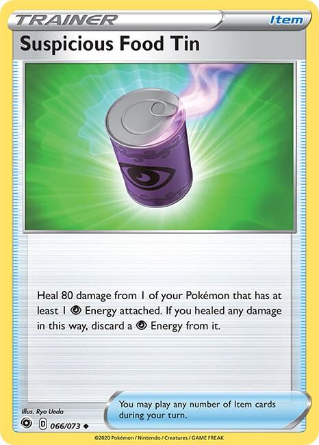 Suspicious Food Tin 66/73 Normal Champion’s Path