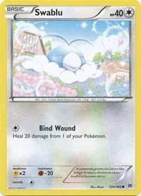 Swablu | 124/162 | Reverse Holofoil | XY - BREAKthrough Swablu | 124/162 | Reverse Holofoil | XY - BREAKthrough