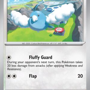 Swablu 169/197 Normal SV03: Obsidian Flames Swablu 169/197 Normal SV03: Obsidian Flames