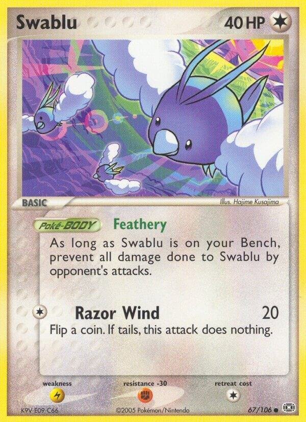 Swablu 67/106 Normal Emerald Swablu 67/106 Normal Emerald