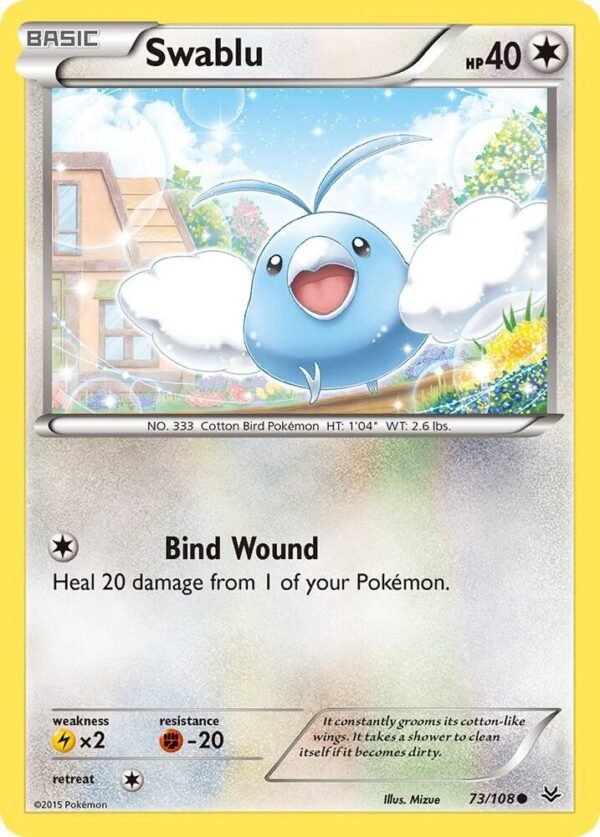 Swablu 73/108 Normal XY – Roaring Skies
