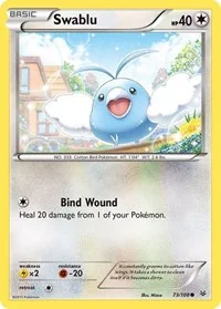 Swablu | 73/108 | Reverse Holofoil | XY - Roaring Skies