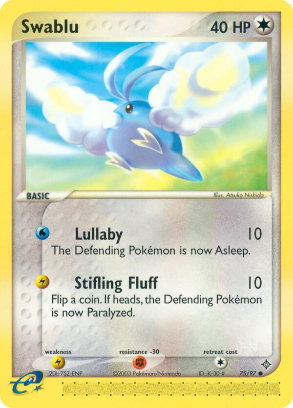 Swablu 75/97 Normal Dragon