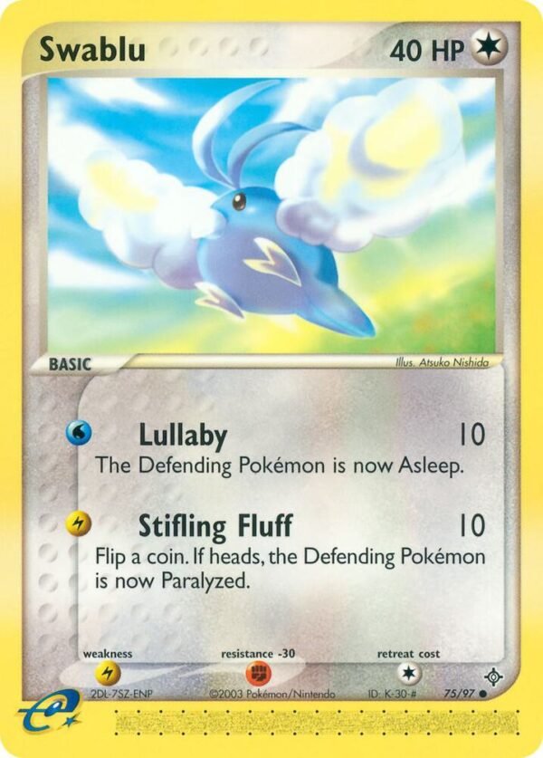 Swablu 75/97 Reverse Holofoil Dragon