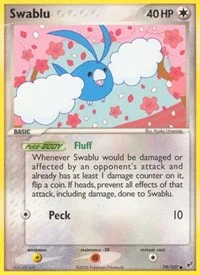Swablu | 79/107 | Reverse Holofoil | Deoxys