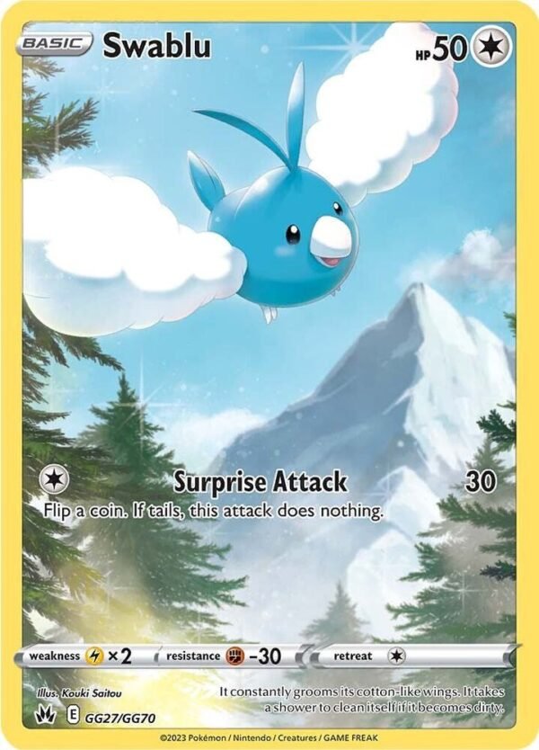 Swablu GG27/GG70 Holofoil Crown Zenith: Galarian Gallery