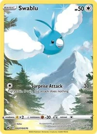 Swablu | GG27/GG70 | Holofoil | Crown Zenith: Galarian Gallery