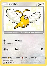 Swablu | SV42/SV94 | Holofoil | Hidden Fates: Shiny Vault