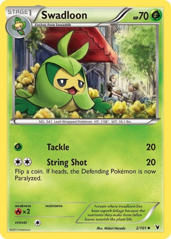 Swadloon 2/101 Reverse Holofoil Noble Victories Swadloon 2/101 Reverse Holofoil Noble Victories