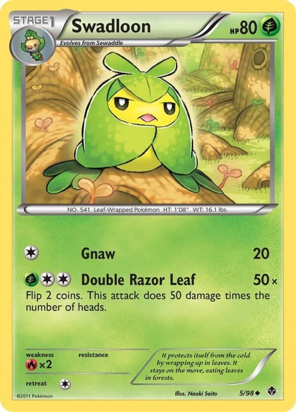 Swadloon (5) 5/98 Reverse Holofoil Emerging Powers Swadloon (5) 5/98 Reverse Holofoil Emerging Powers