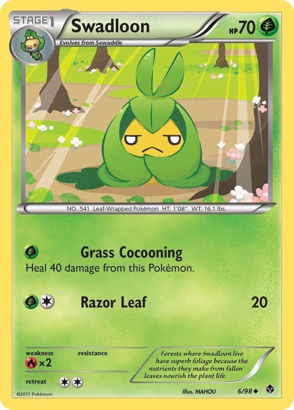 Swadloon (6) 6/98 Reverse Holofoil Emerging Powers Swadloon (6) 6/98 Reverse Holofoil Emerging Powers
