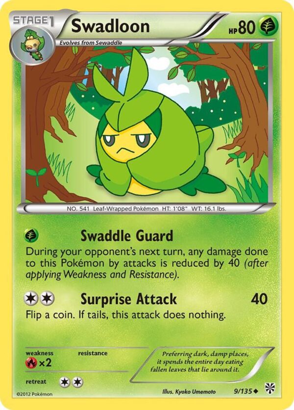Swadloon 9/135 Reverse Holofoil Plasma Storm