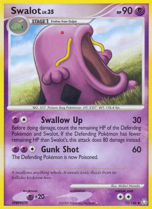 Swalot 72/146 Reverse Holofoil Legends Awakened
