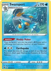 Swampert | 064/264 | Reverse Holofoil | SWSH08: Fusion Strike